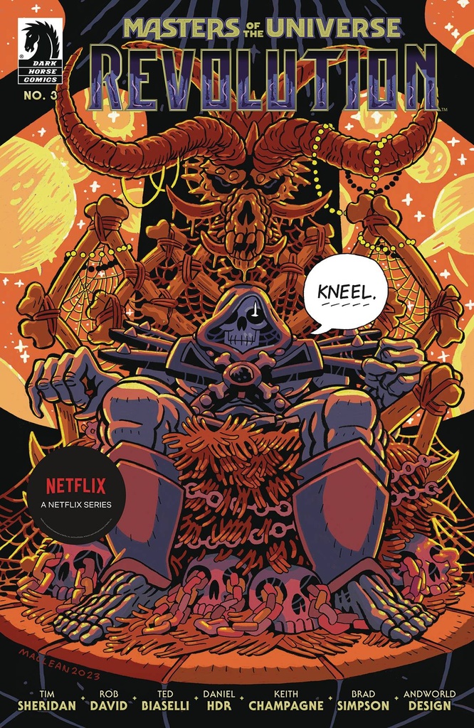 Masters of the Universe Revolution 3 (Cover B Andrew MacLean) Comicoin
